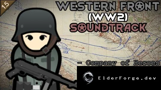 WW2 Western Front Soundtrack для RimWorld – музыка из CoH2, Call of Duty и Red Orchestra