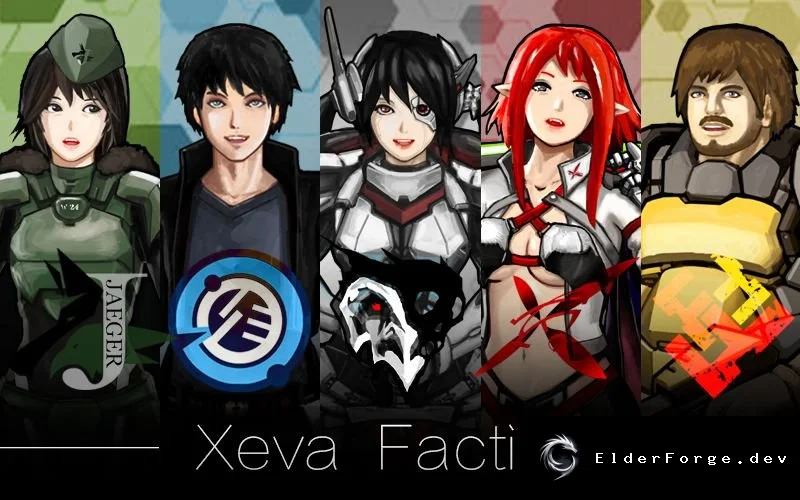 Xeva Faction — новая раса и кланы с уникальным снаряжением для RimWorld