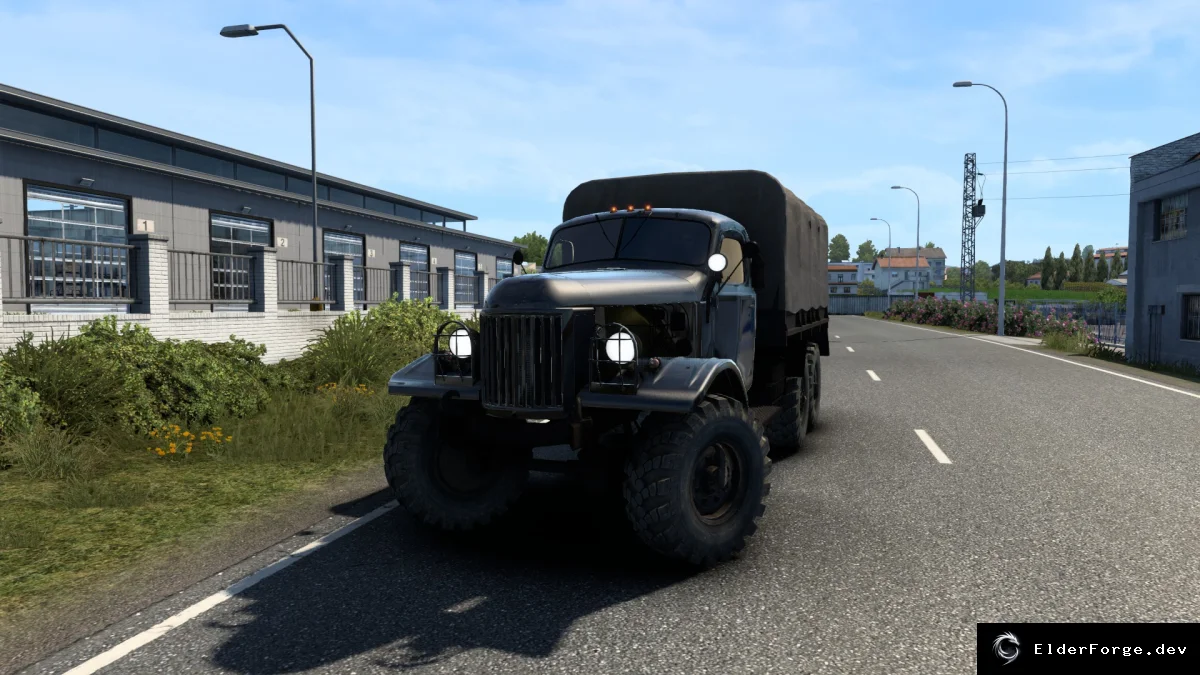 Обложка мода: ЗиЛ‑157 в Euro Truck Simulator 2 – мощный советский грузовик