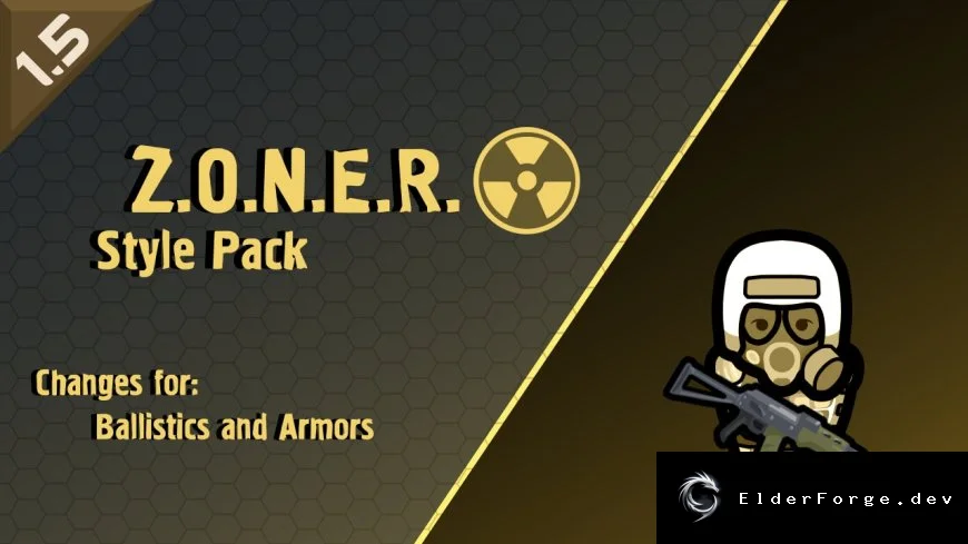 Z.O.N.E.R. – стильный набор S.T.A.L.K.E.R. для RimWorld