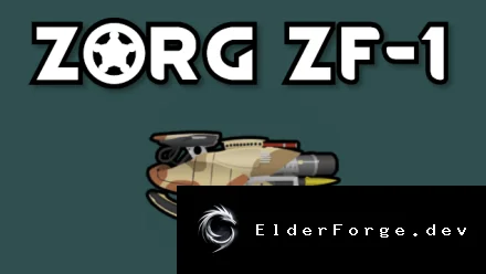 Zorg ZF1 – многофункциональное оружие из «Пятого элемента» для RimWorld