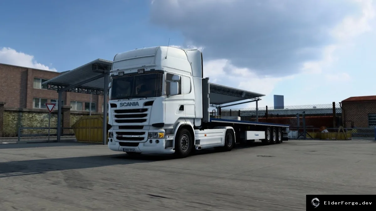 Обложка мода: Звук открытой турбины для Scania в Euro Truck Simulator 2