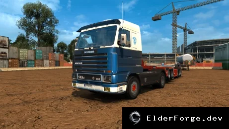Обложка мода: Звук V8 для Scania 3‑Series в Euro Truck Simulator 2 – реалистичный двигатель