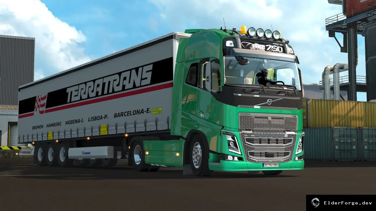 Обложка мода: Звук Volvo FH16 для Euro Truck Simulator 2 – версия 2.0