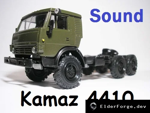 Обложка мода: Звуки КамАЗа 4410 для Euro Truck Simulator 2 – реалистичный звук двигателя