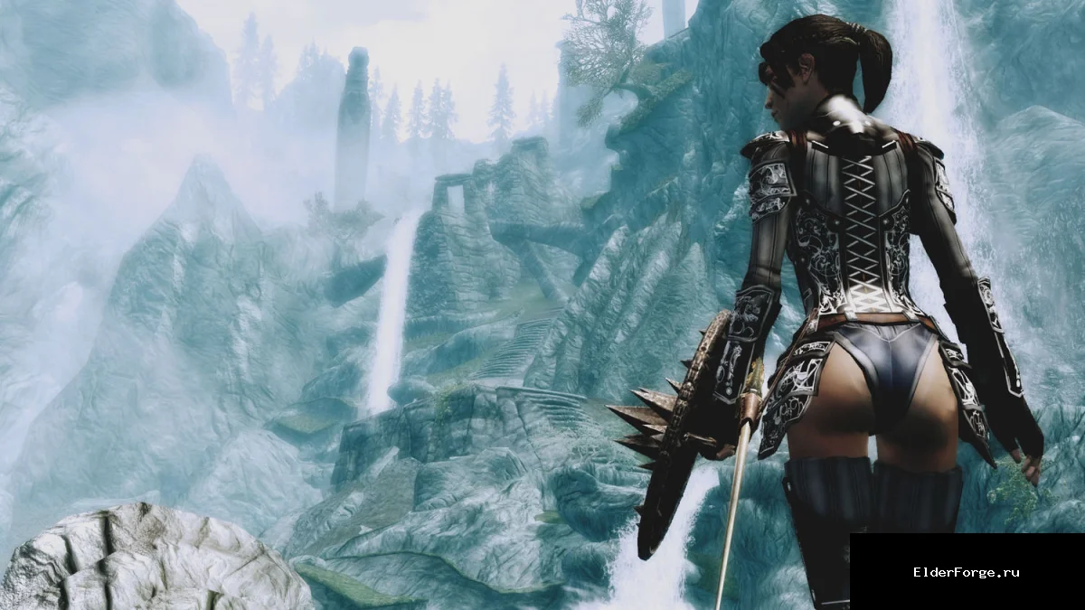 Обложка мода: 15 новых фоновых изображений для главного меню Skyrim LE