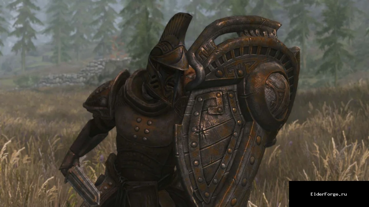 Обложка мода: 2K Черная двемерская броня для Skyrim Legendary Edition – высококачественная ретекстура