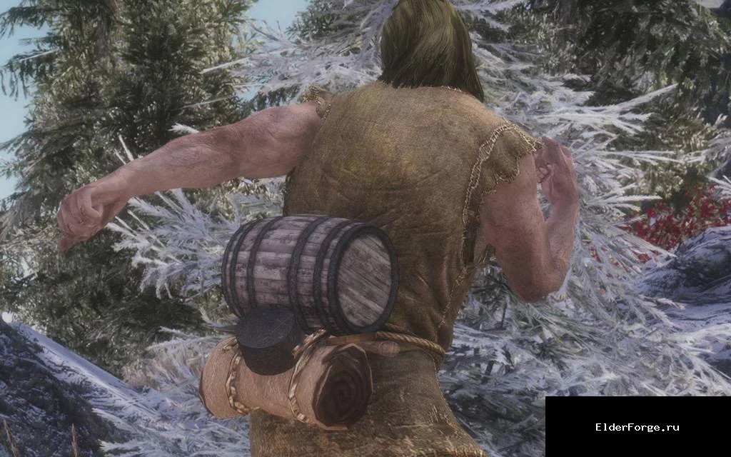 Обложка мода: 4 стильные сумки на бедро для Skyrim LE – косметический мод