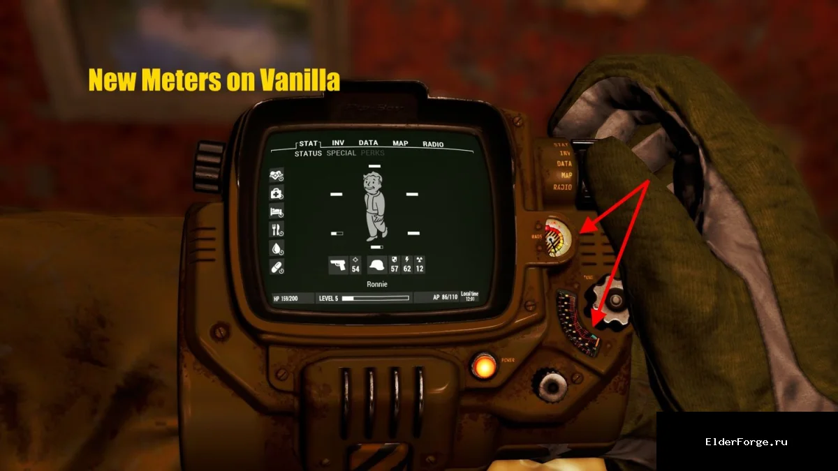 Обложка мода: 4K ретекстурирование Пип-боя для Fallout 4 с новыми деталями