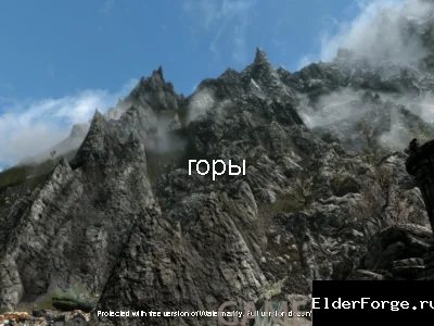 Обложка мода: 8K Текстурный реплейсер гор для Skyrim SE‑AE: ультра‑детализация ландшафта
