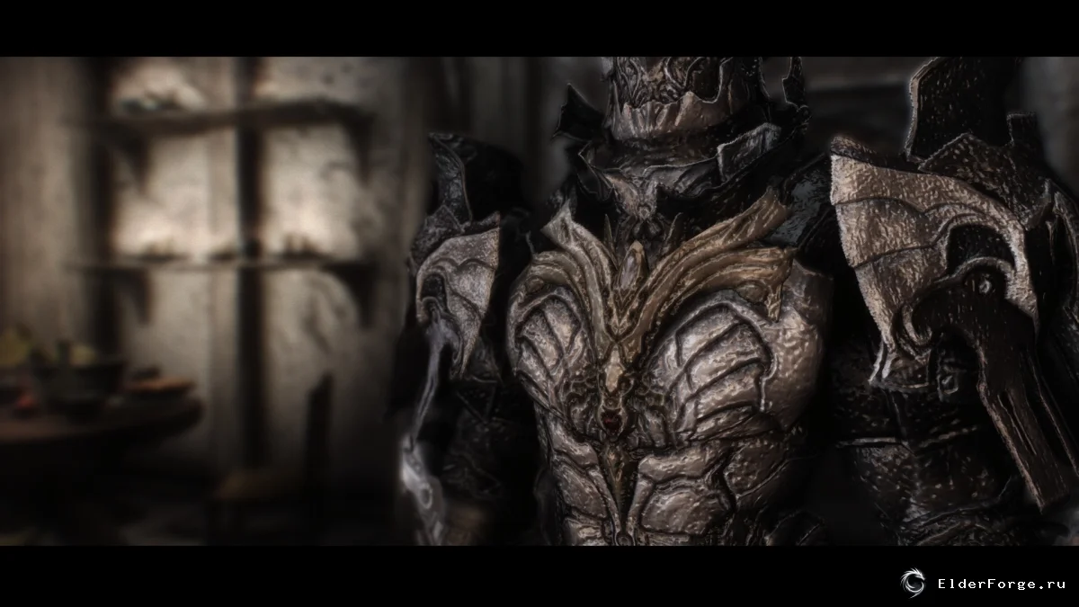 Обложка мода: Адамантиновая броня для Skyrim LE – мощный набор с уникальным дизайном