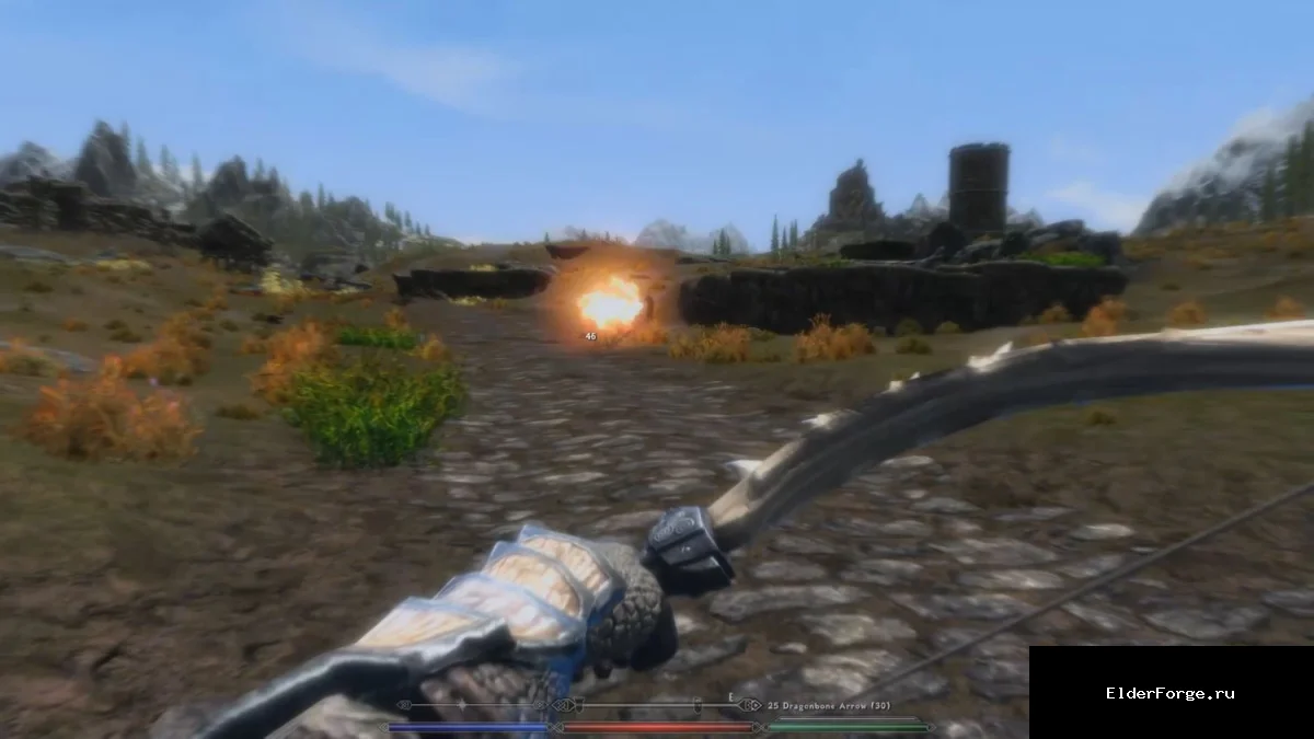 Обложка мода: Аддоны для Combo-Archery – новые эффекты способностей в Skyrim LE