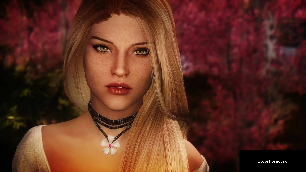 Обложка мода: Adriana – готовый пресет персонажа для RaceMenu в Skyrim Legendary Edition