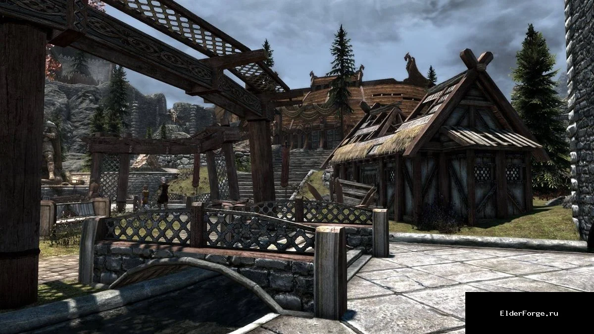Обложка мода: After the Civil War – ремонт разрушений в Skyrim SE/AE