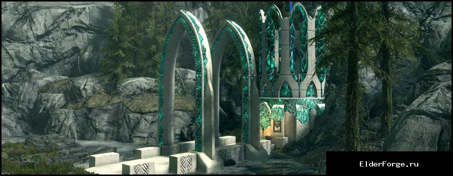Обложка мода: Айлейдское убежище для Skyrim SE – подземный дворец за 15 000 золотых