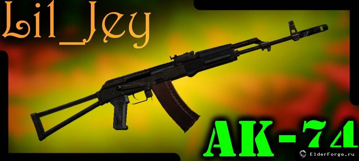 Обложка мода: AK-74 для Fallout: New Vegas: улучшенное оружие