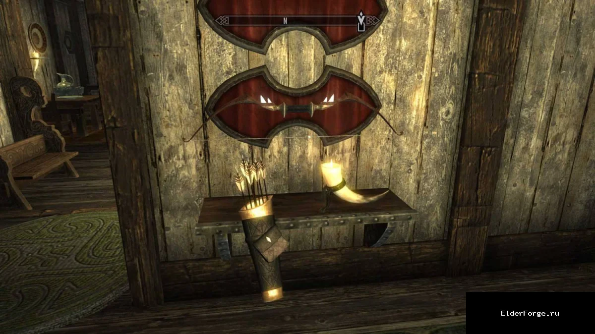 Обложка мода: Алмазные мечи и лук для Skyrim LE – мощное оружие из драгоценных камней