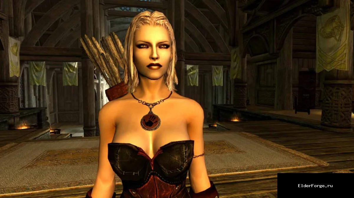 Обложка мода: Амулет Темного Братства — 4 новых амулета для крафта в Skyrim LE