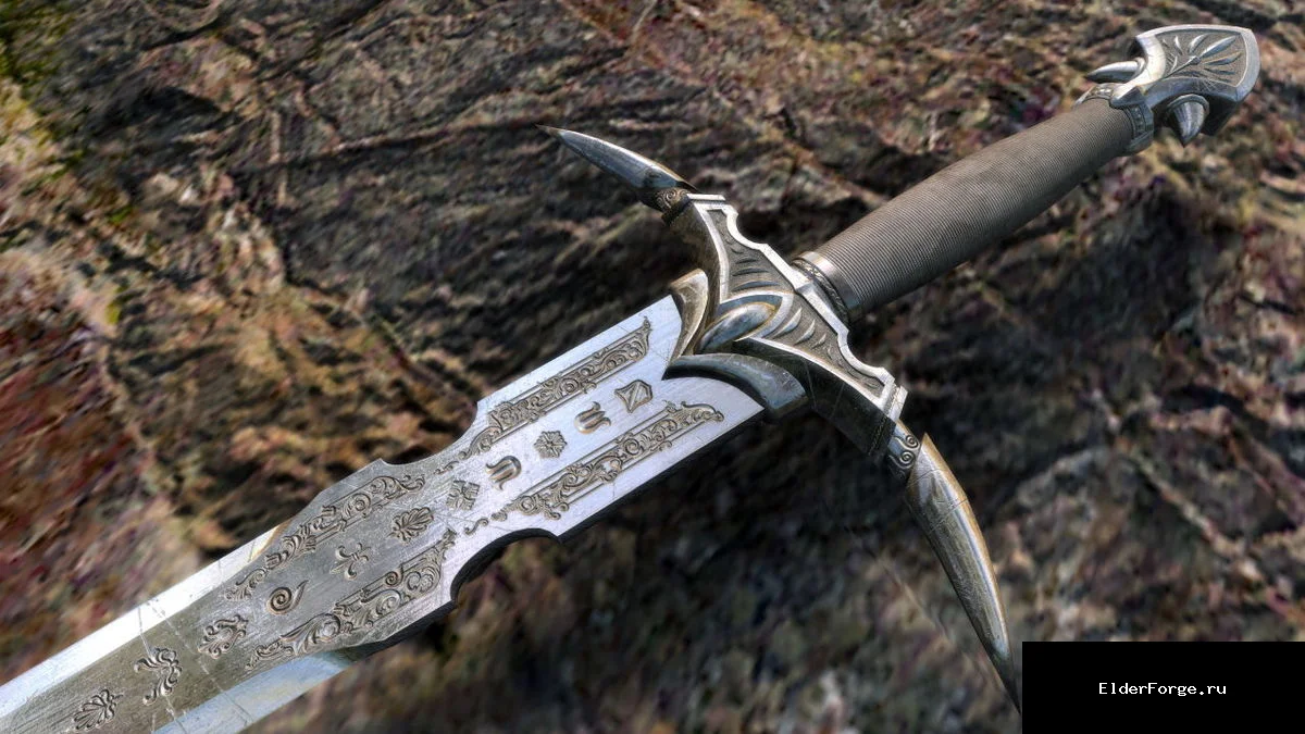 Обложка мода: Анафрос – меч от Кита Рае для Skyrim SE/AE