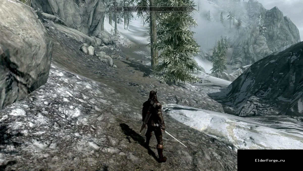 Обложка мода: Анимация для скайримского ведьмака LE в Skyrim