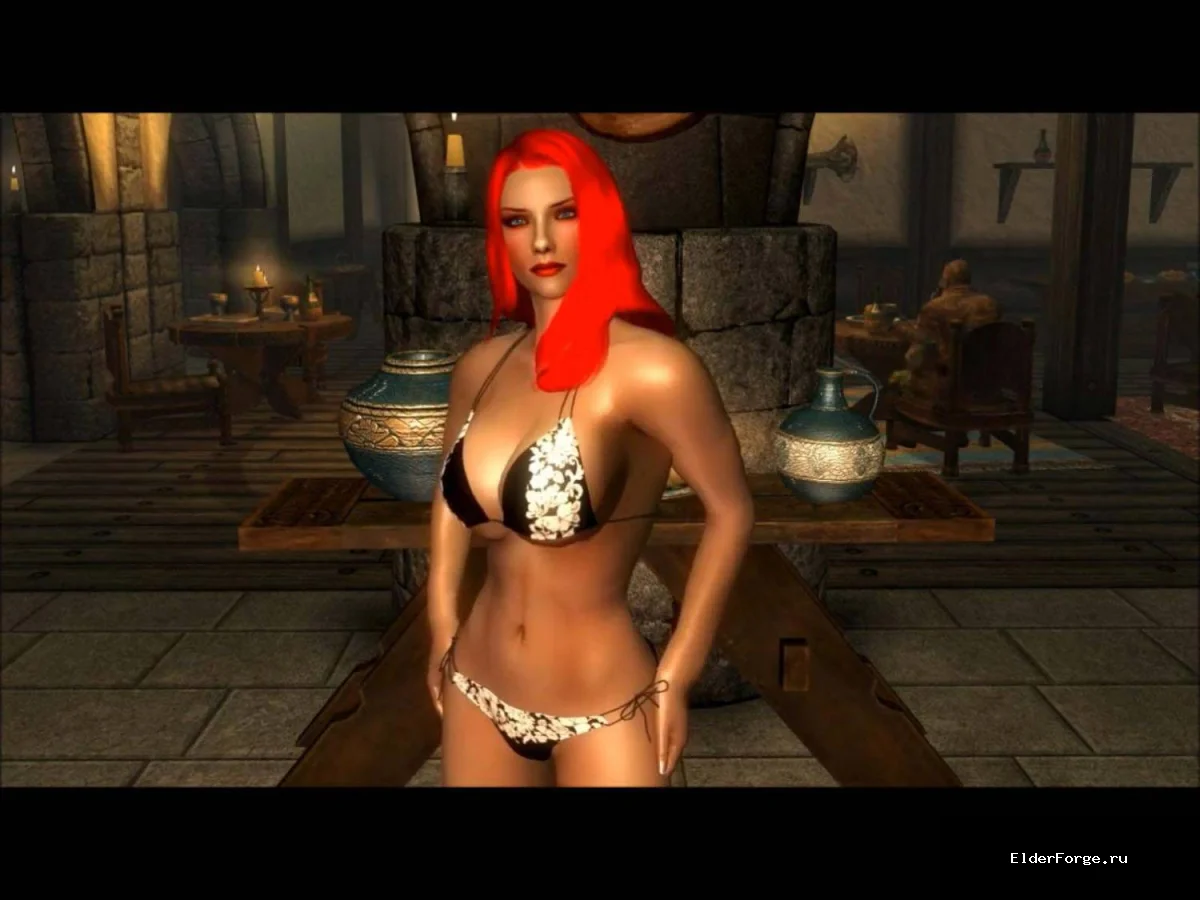 Обложка мода: Анимация ожидания для женских персонажей в Skyrim LE – плавные и женственные стои́ки