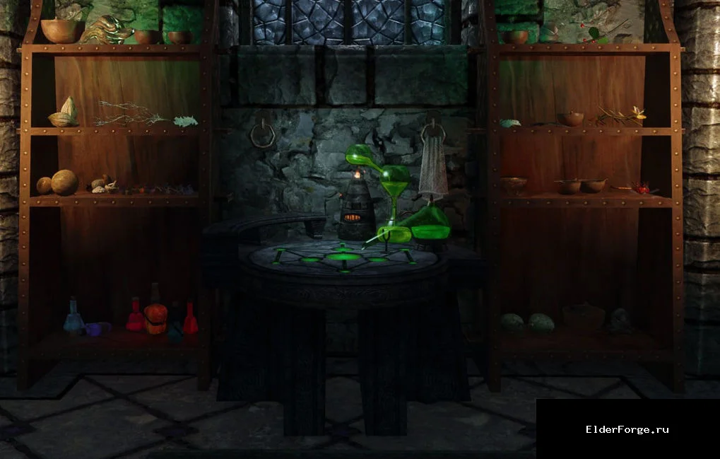 Обложка мода: Apothecary – полная переработка алхимии и кулинарии для Skyrim SE‑AE