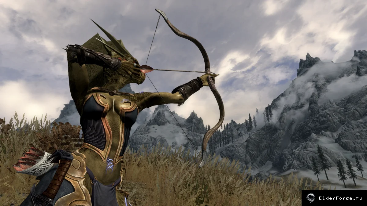 Обложка мода: Argonian Beautification — улучшенные руки и ноги аргониан, Skyrim LE
