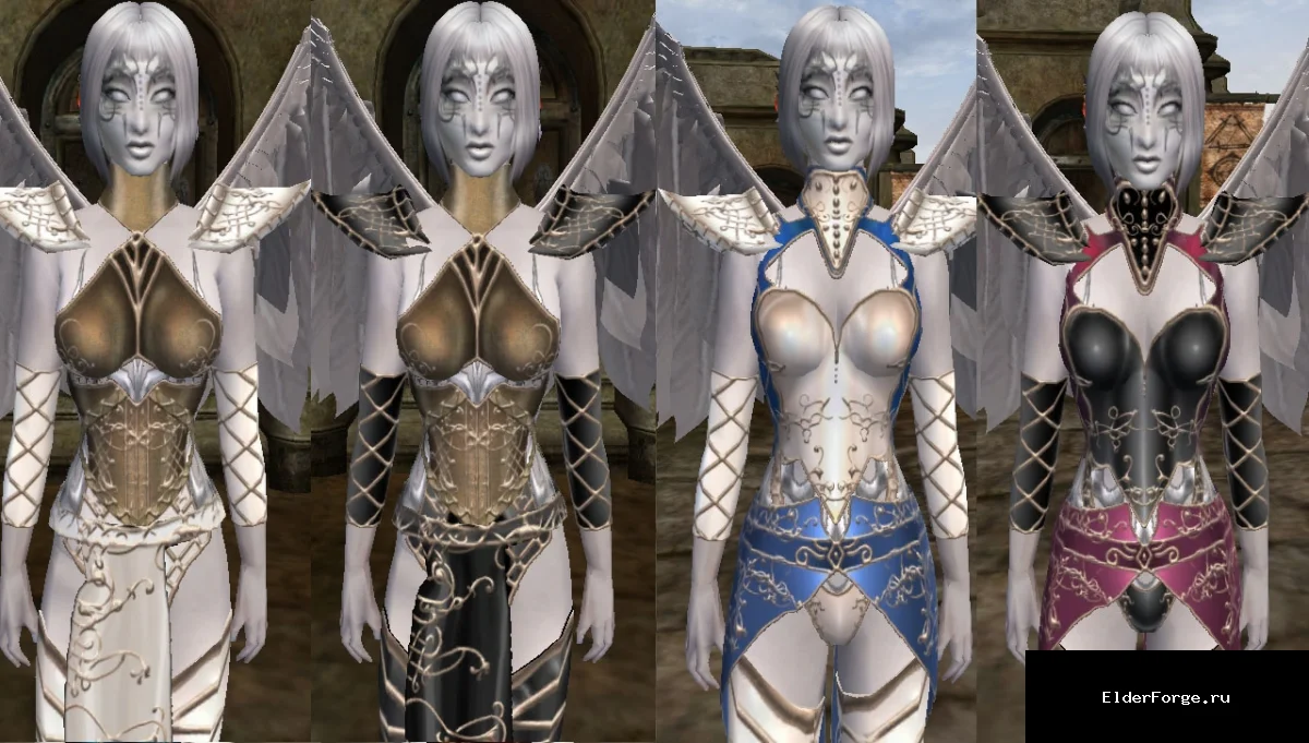 Обложка мода: Арсенал Eyren — набор женских боевых нарядов для Morrowind