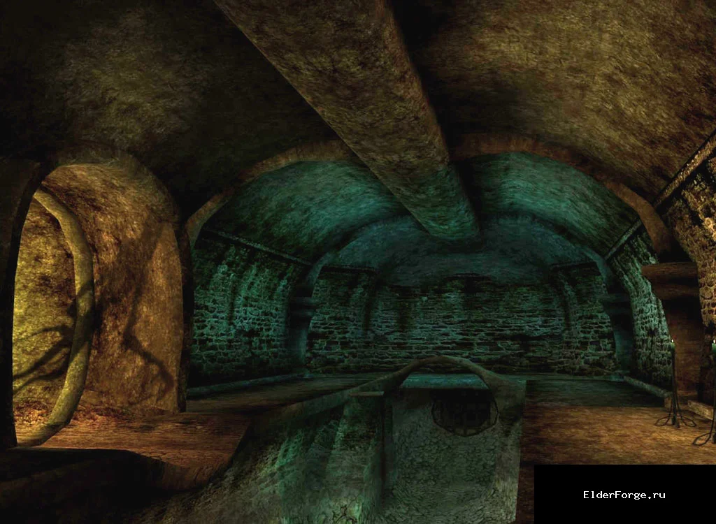 Обложка мода: Архитектура Коннари: Сырая канализация для Morrowind