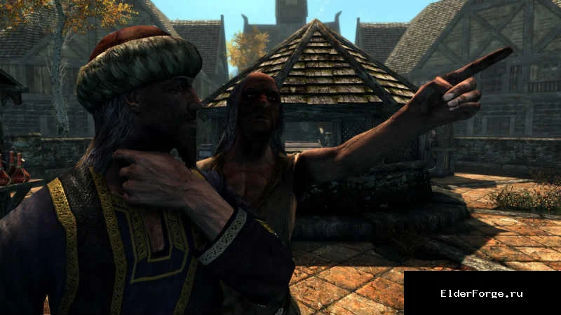 Обложка мода: Ask the Way LE — спросить дорогу у стражников, нищих и детей в Skyrim