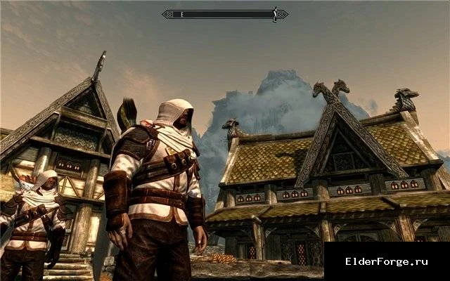 Обложка мода: Assassin's Creed броня для Темного Братства – реплейсер в Skyrim LE