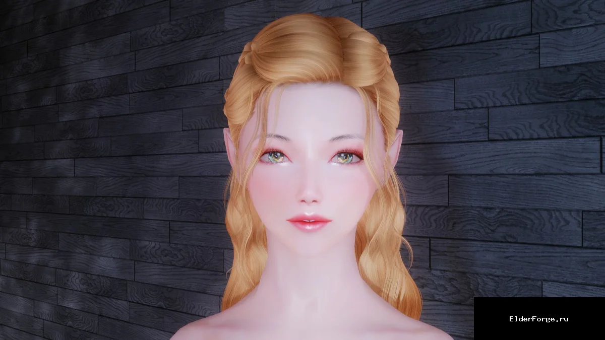 Обложка мода: Аврора — новая спутница для Skyrim SE и AE с UUNP телом