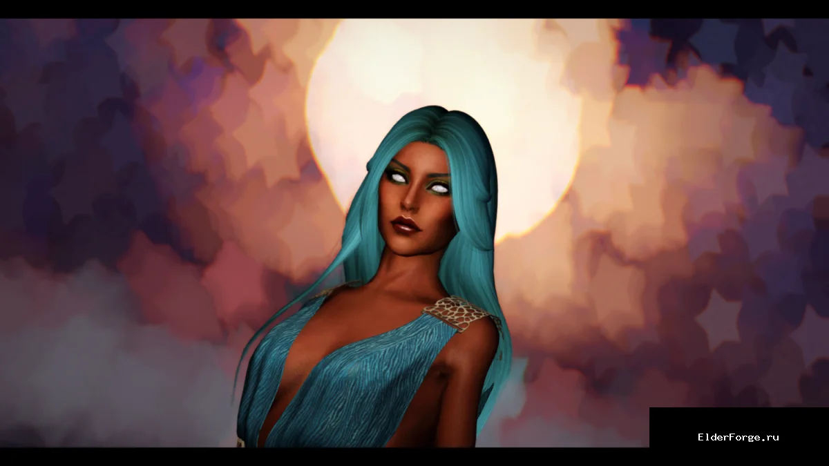 Обложка мода: Azura — новая спутница из Daggerfall для Skyrim Legendary Edition