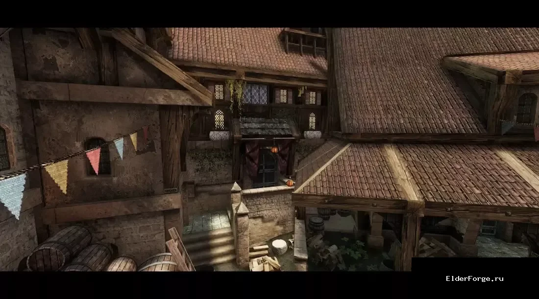 Обложка мода: Багровый угол — роскошный бордель в Солитьюде для Skyrim SE/AE