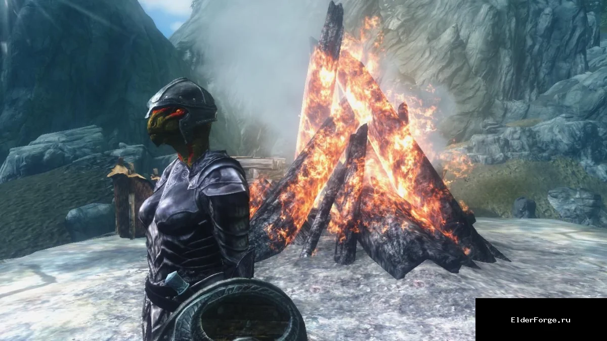 Обложка мода: Бандиты вместо оленей – новый геймплейный мод для Skyrim LE