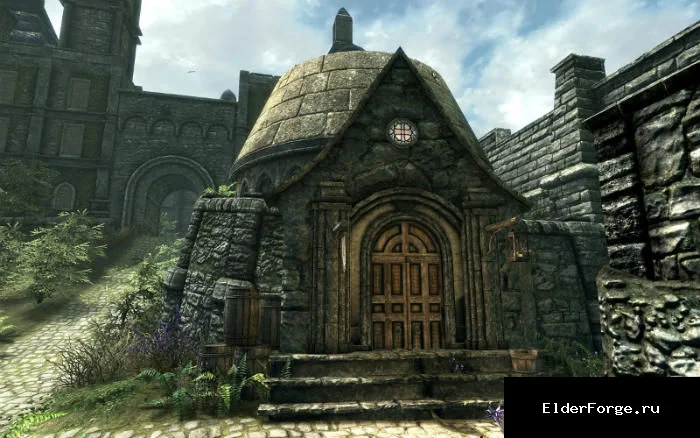 Обложка мода: Баня в Солитьюде — публичный паровой комплекс для Skyrim SE