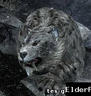 Обложка мода: Барсик — саблезубый кот‑компаньон для Skyrim Legendary Edition