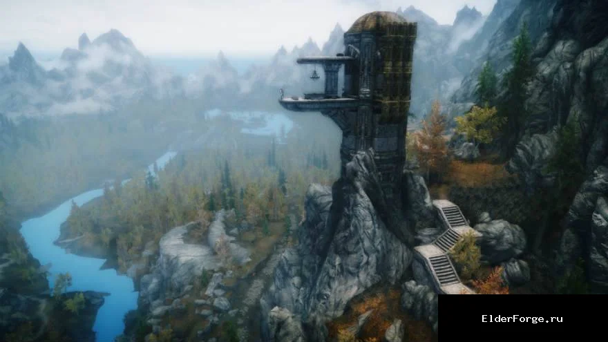 Обложка мода: Башня Двемерский приют LE — Dwarvenhaven v2.5