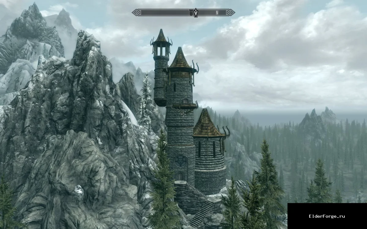 Обложка мода: Башня Волшебника – магический объект для Skyrim Legendary Edition