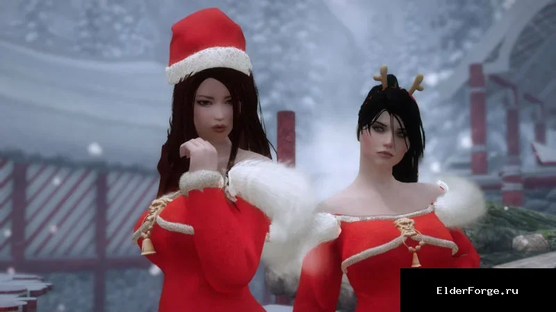 Обложка мода: BDO Новогодний костюм (женский) | Xmas outfit LE