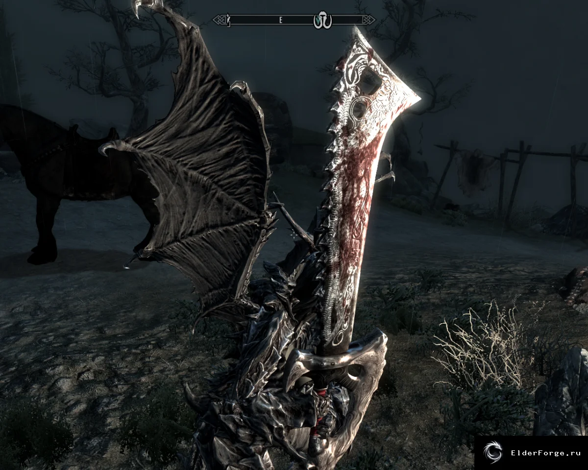 Обложка мода: Берсеркерский меч Skyrim LE — гигантский клинок с разрушительным уроном