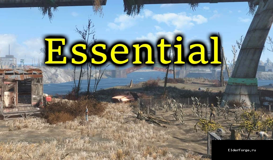 Обложка мода: Бессмертные уникальные поселенцы – защита NPC в Fallout 4