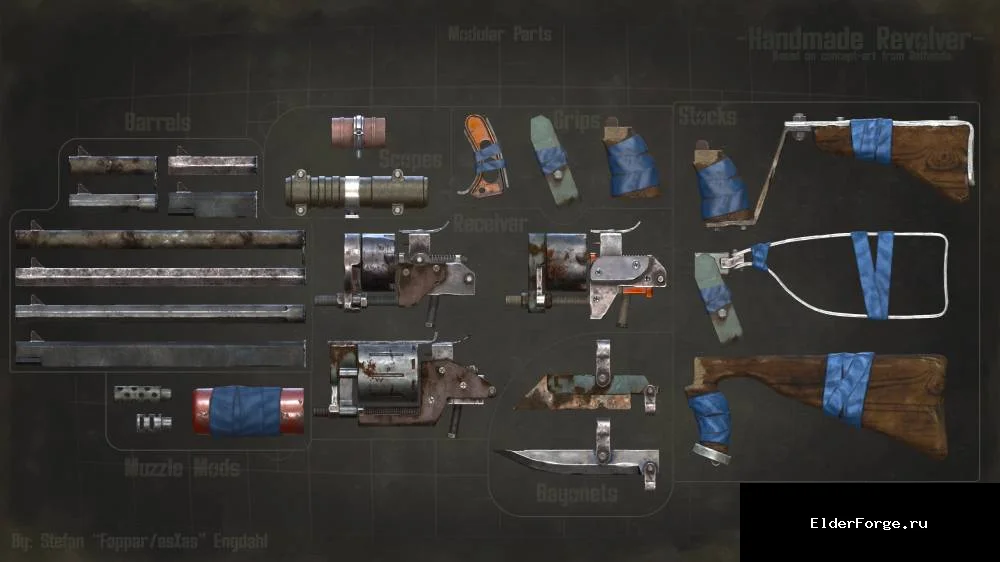 Обложка мода: Без штрафов к ТТХ оружия при модификации в Fallout 4