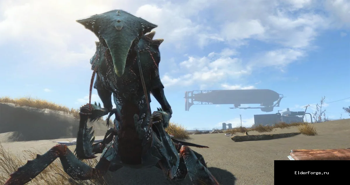 Обложка мода: Безумное сафари в Fallout 4 – охота на всех зверей DLC
