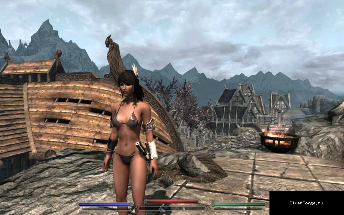 Обложка мода: Бикини для Skyrim LE – стильные купальники в кузнице