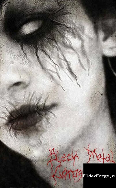 Обложка мода: Black Metal Corpse Paint для Skyrim Legendary Edition – мрачный макияж персонажей