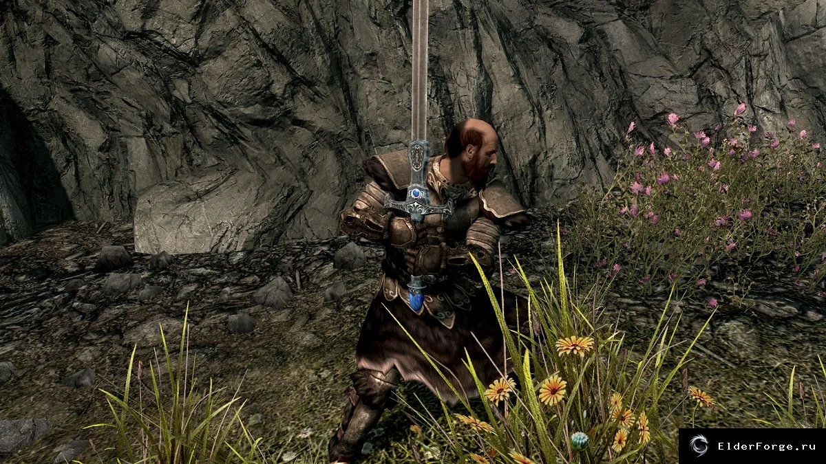 Обложка мода: Благородные артефакты — 10 легендарных оружий и щит из Morrowind и Oblivion для Skyrim LE