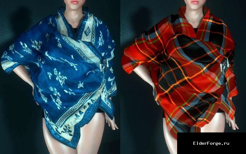 Обложка мода: Blanket Scarf — Накидки LE