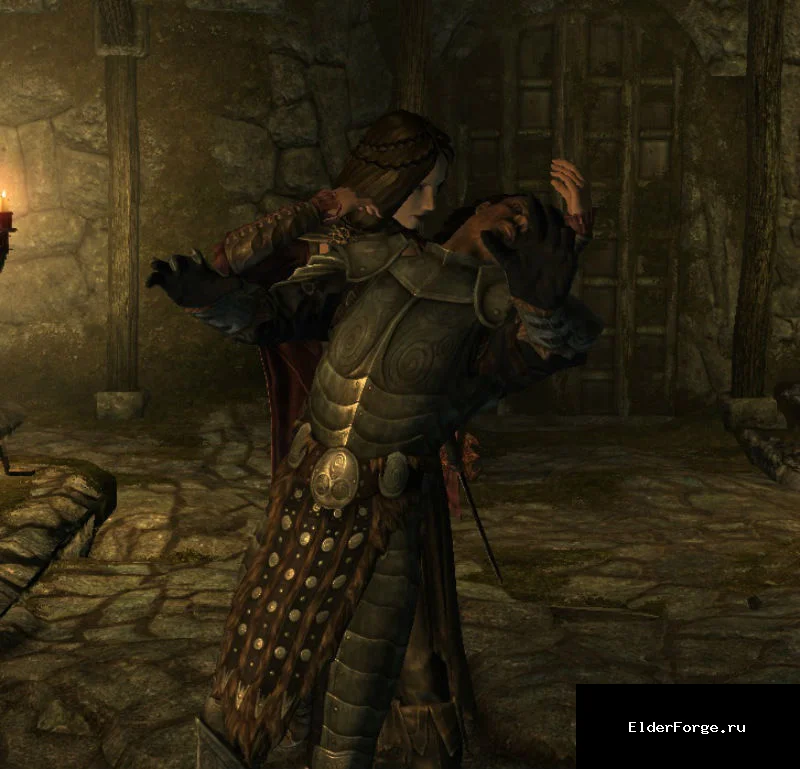 Обложка мода: Bloodthirst LE — вампиры-NPC питаются кровью в Skyrim