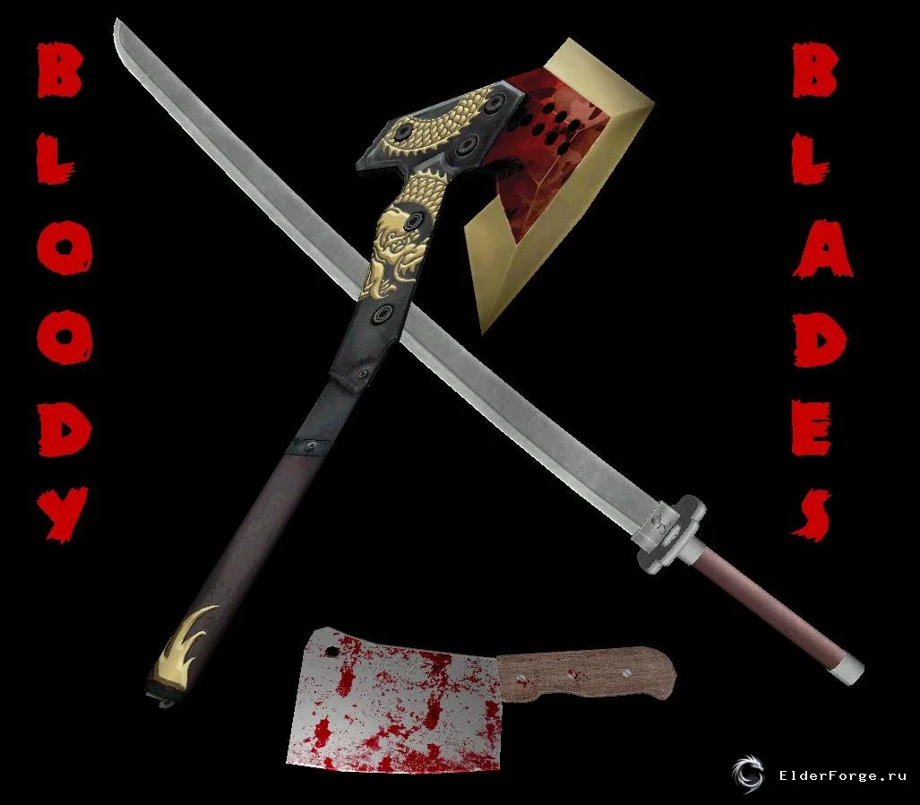 Обложка мода: Bloody Blades: Расширение холодного оружия для FNV